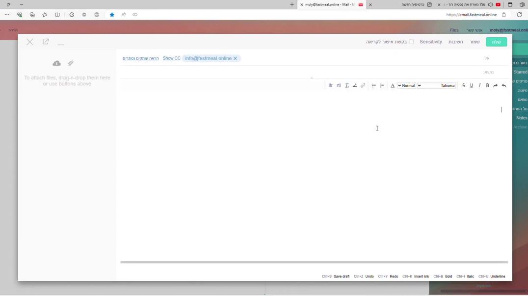 סקירה כללית מערכת מייל יחודי